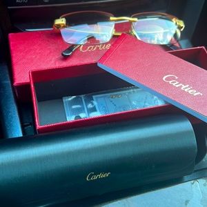 Cartier Glasses CT02010 Gold .. Excellent condition